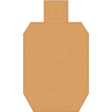 Мішень ІБІС IDPA
