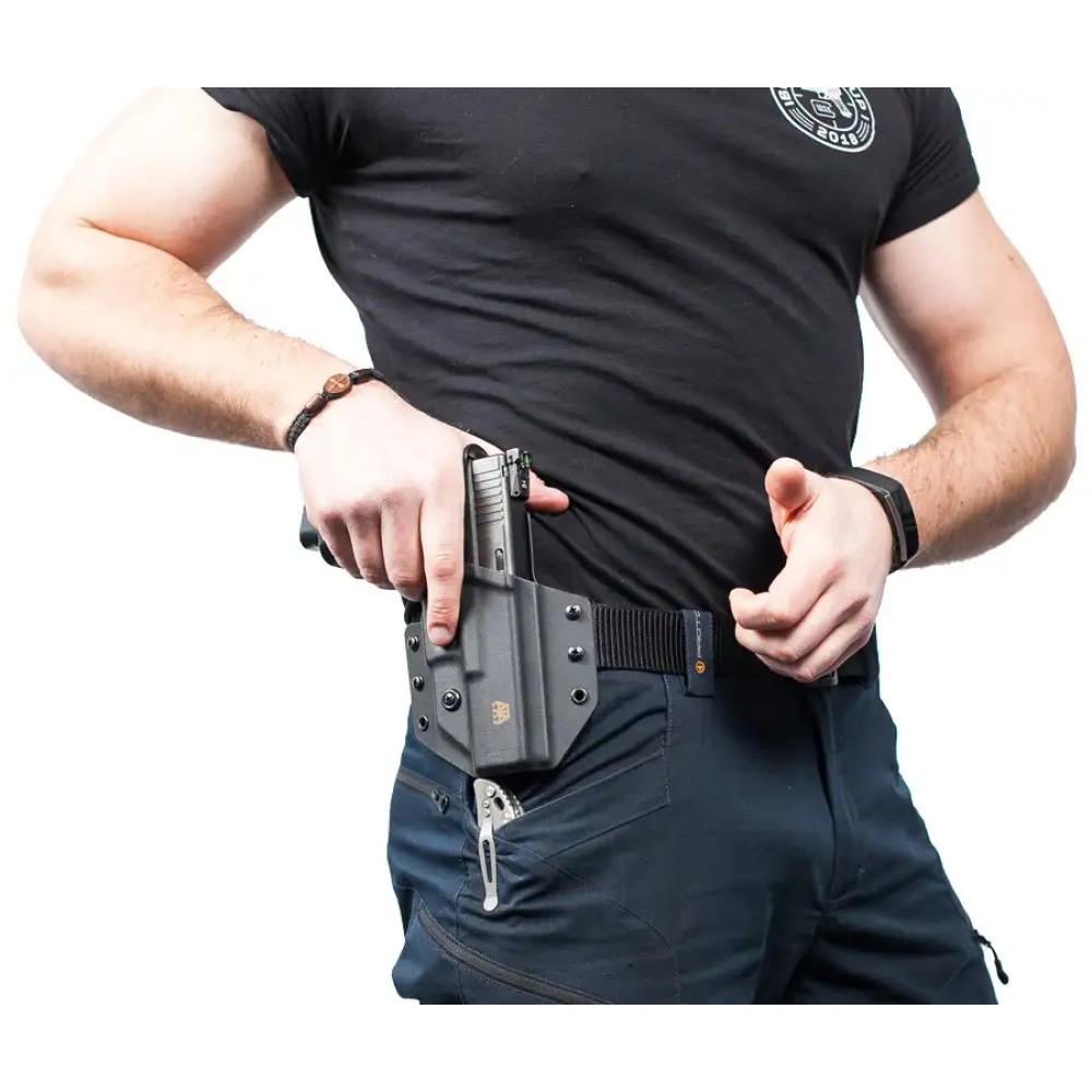 Кобура ATA Gear Hit Factor ver.1 RH під Glock 17. Колір: чорний