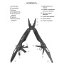 Мультитул Active Universal Tool. Колір - black