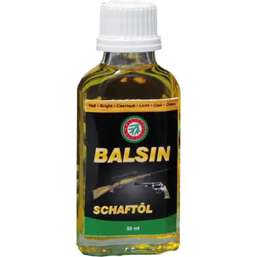 Масло для ухода за деревом Balsin 50 мл. Светло-коричневое