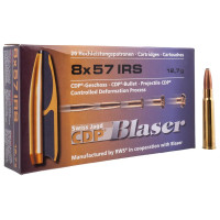 Патрон Blaser кал. 8x57 JRS куля CDP маса 12,7 г/ 196 гран