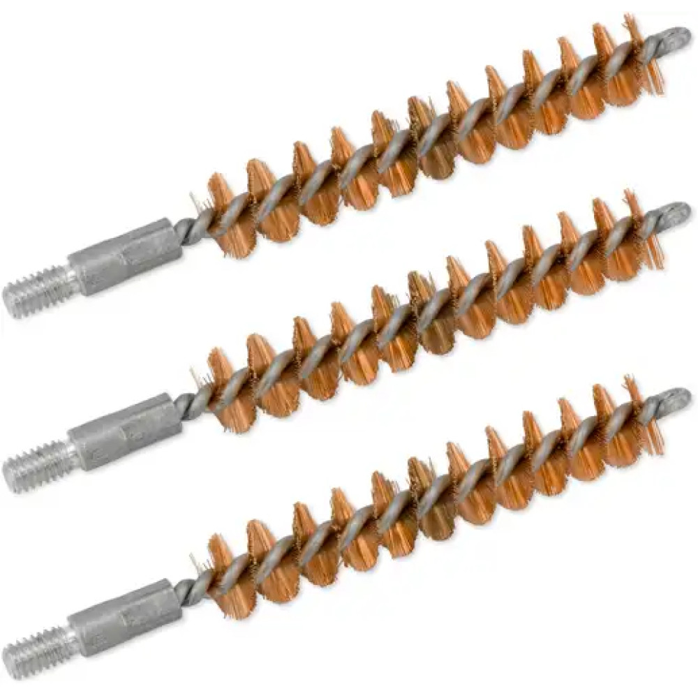 Набор ершиков Bore Tech для пистолетов кал. 9 мм. Бронза. 8/32 M. 3 шт/уп