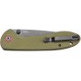 Ніж CJRB Feldspar Black Blade Green
