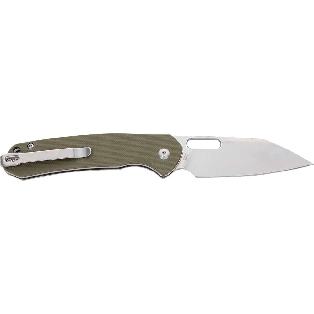 Ніж CJRB Pyrite Wharncliffe G10 Green