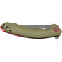 Ніж CJRB Gobi Black Blade Green
