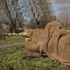 Маскировочный шарф-сетка Camotec CM SFVS Койот