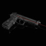 Лазерний целеуказатель Crimson Trace LG-402M на рукоять для BERETTA 92/96/M9. Колір - Червоний