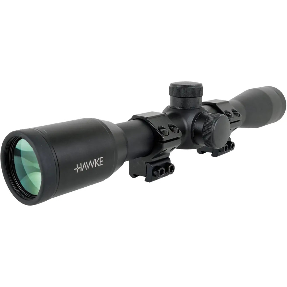 Приціл оптичний Hawke Fast Mount 4x32 сітка Mil Dot. Кільця на Ластівчин хвіст