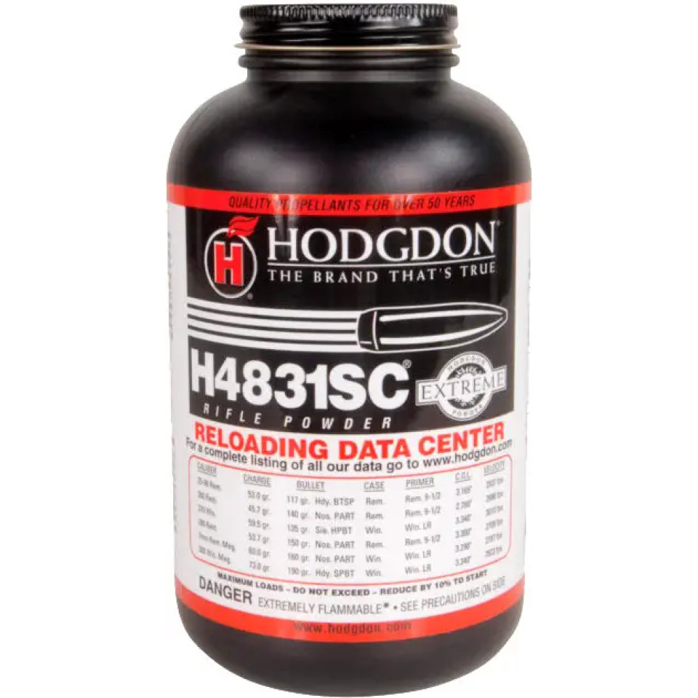 Порох Hodgdon H4831 SC. Вага - 0,454 кг