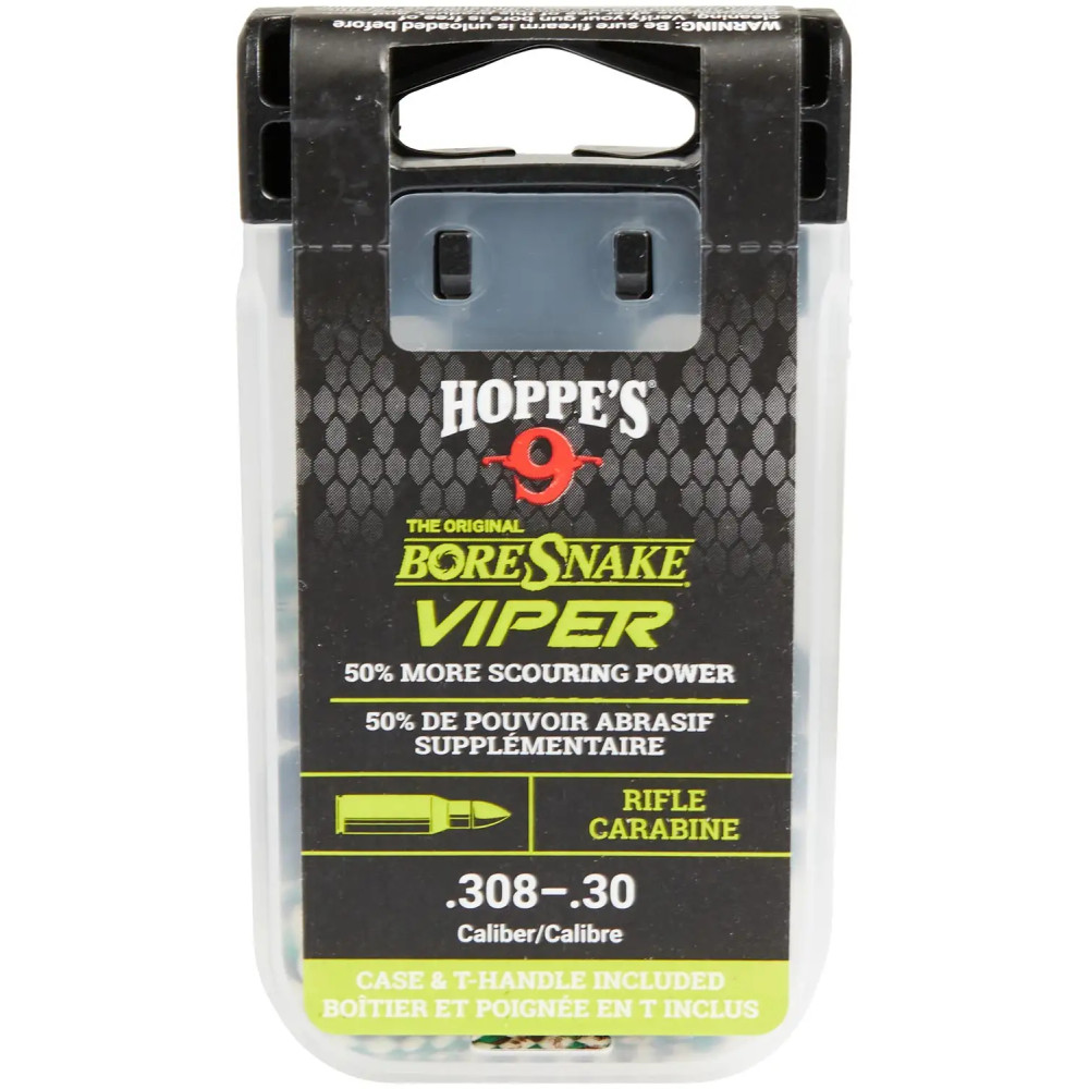 Протяжка Hoppe`s Bore Snake Viper для кал.30 c бронзовыми ершами