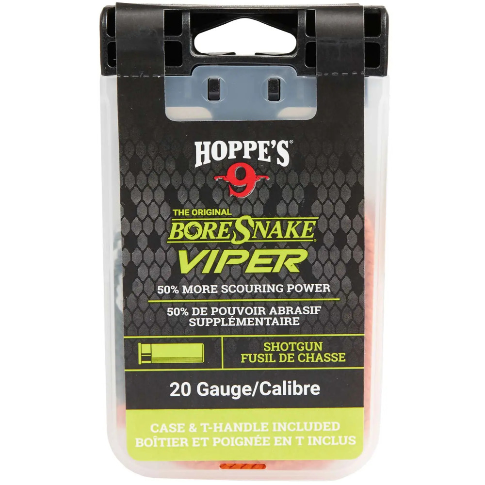 Протяжка Hoppe`s Bore Snake Viper Shotgun для 20 кал. c бронзовыми ершами