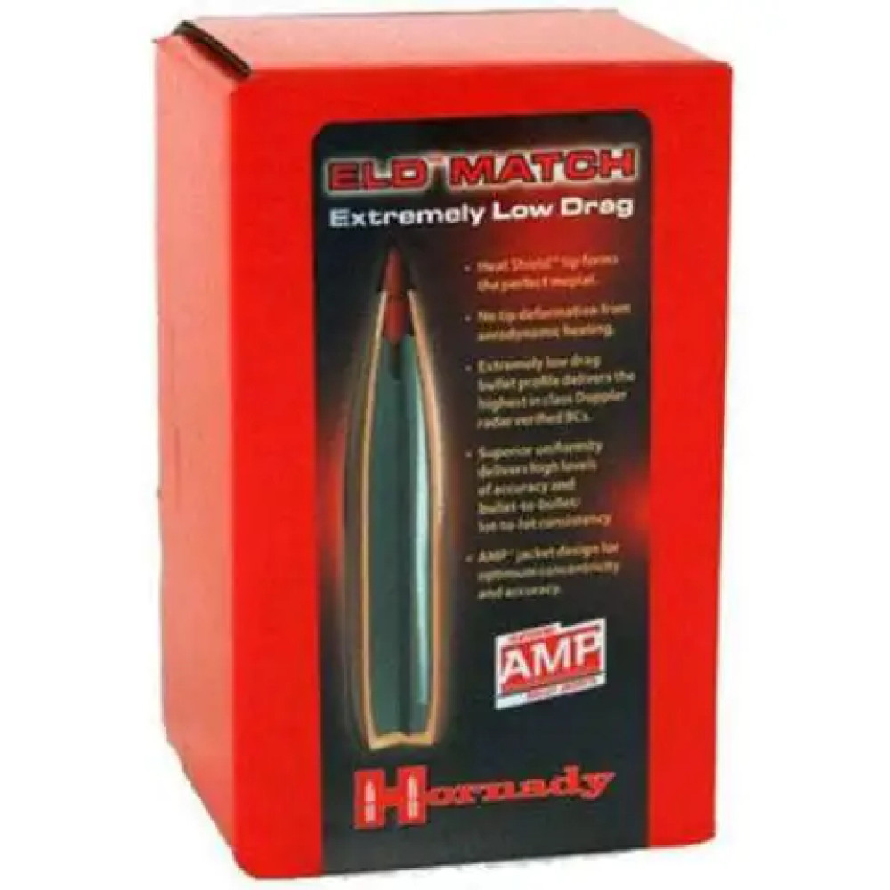 Куля Hornady ELD Match кал.30 маса 208 гр (13.5 г) 100 шт