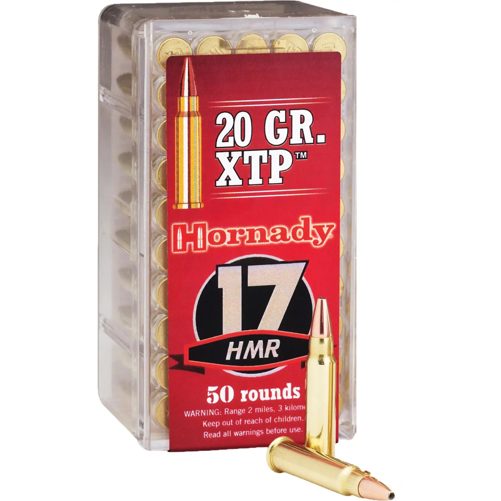 Патрон Hornady Varmint Express Rimfire кал.17 HMR пуля HP XTP® масса 20 гр (1.3 г)