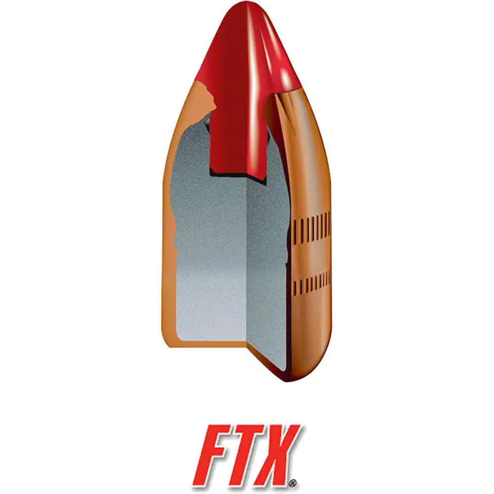 Патрон Hornady Custom кал.450 Bushmaster куля FTX маса 250 гр (16.2 г)