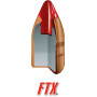 Патрон Hornady Custom кал.450 Bushmaster куля FTX маса 250 гр (16.2 г)