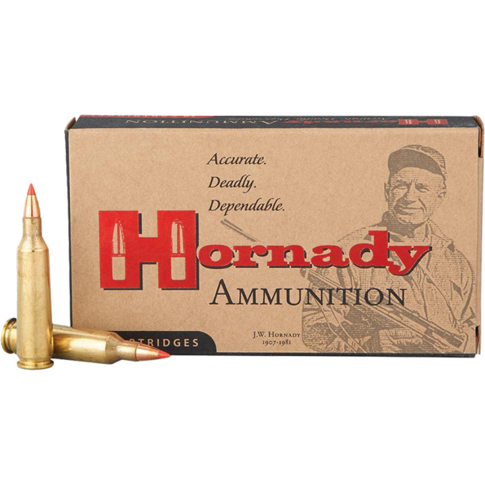 Патрон Hornady Varmint Express кал. 22-250 Rem пуля V-Max масса 3,6 г/55 гран
