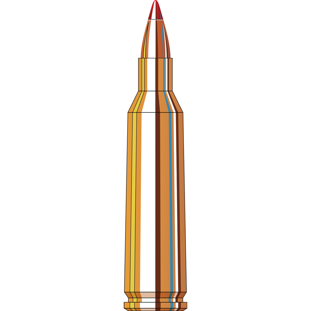Патрон Hornady Varmint Express кал. 22-250 Rem пуля V-Max масса 3,6 г/55 гран