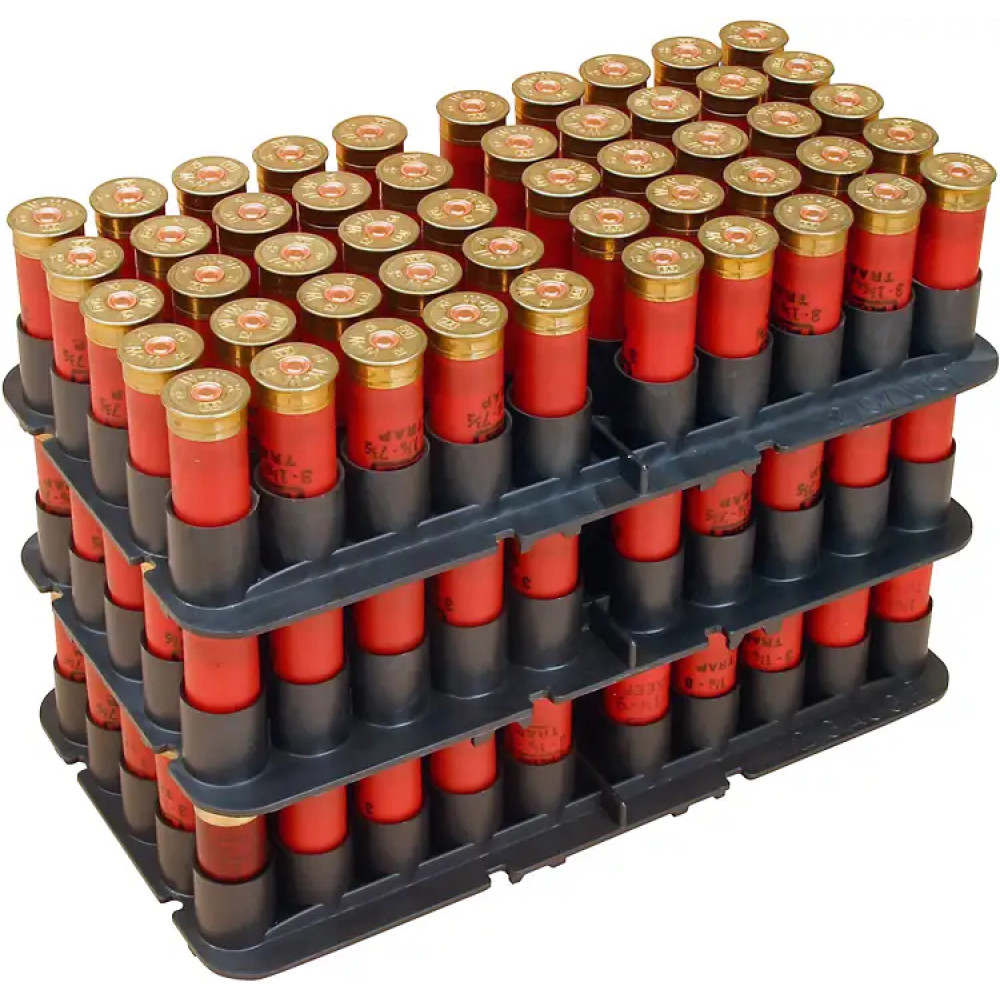 Підставка MTM Shotshell Tray на 50 глакоствольних патронів 20 кал. Колір - чорний