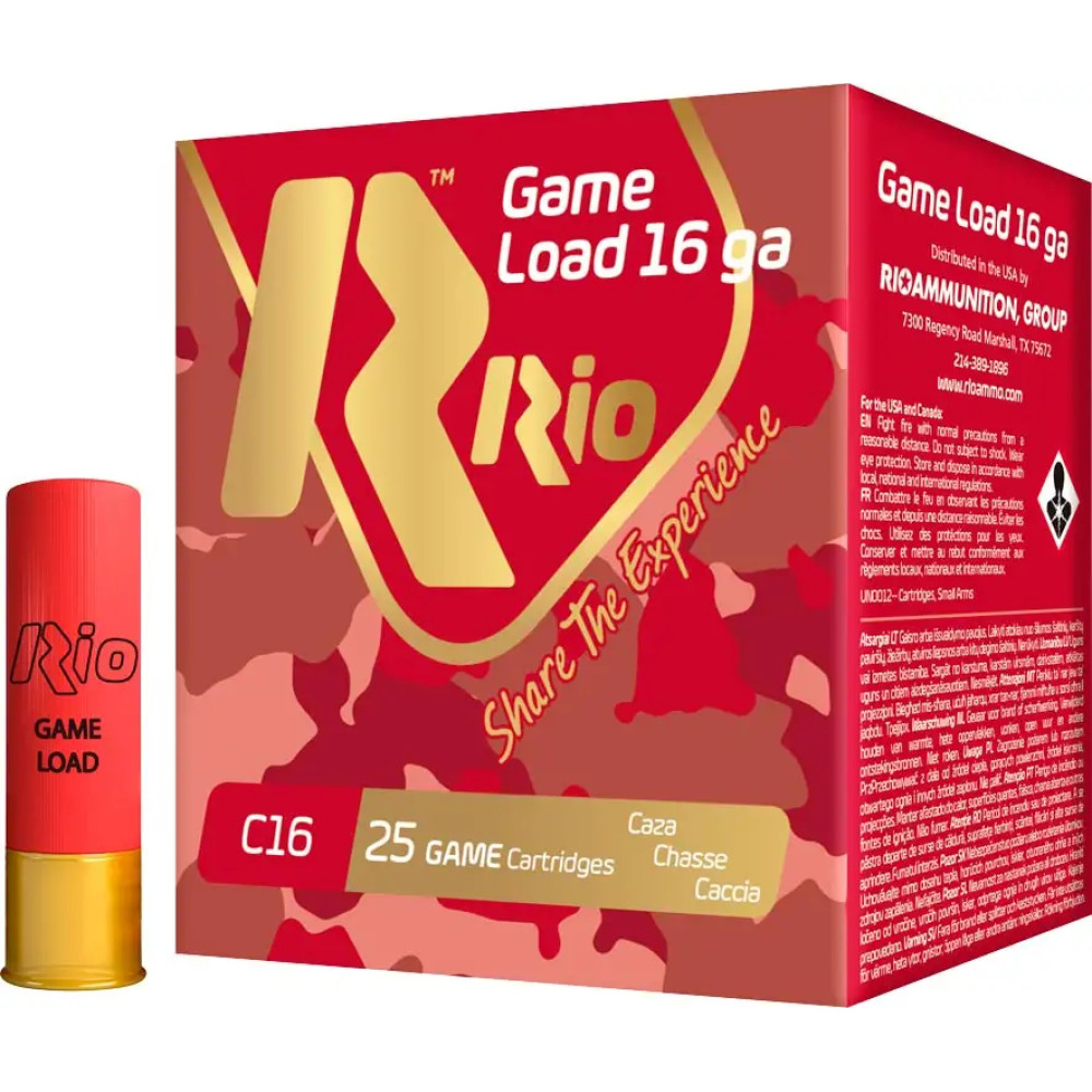 Патрон RIO Bala Star Slug NEW кал. 16/70 пуля Star масса 26 г