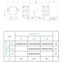 Моноблок ROME Decumanus M4-QM d - 34 мм. Сплав. Picatinny