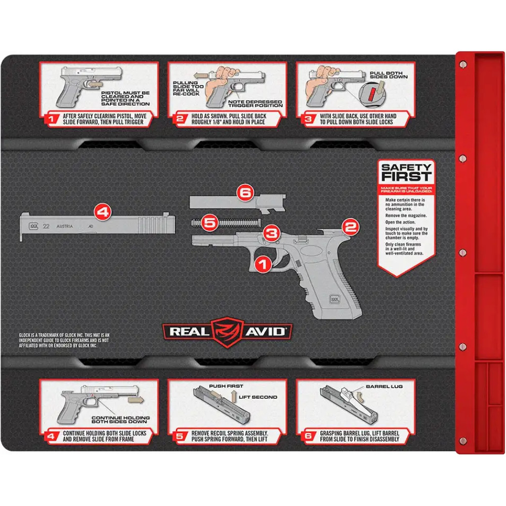 Килимок настільний Real Avid Glock Smart Mat