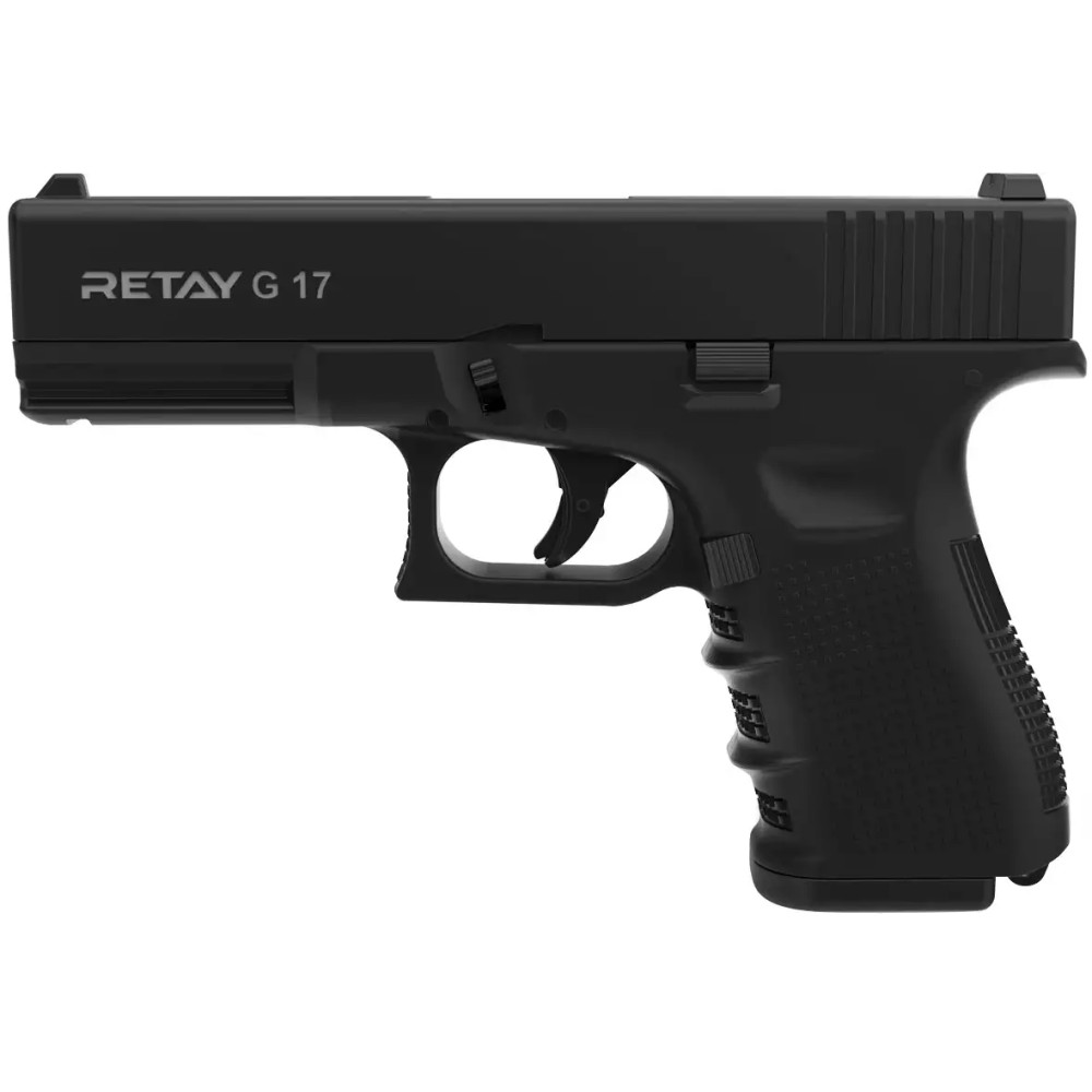 Пистолет стартовый Retay G17 кал. 9 мм. Цвет - black.