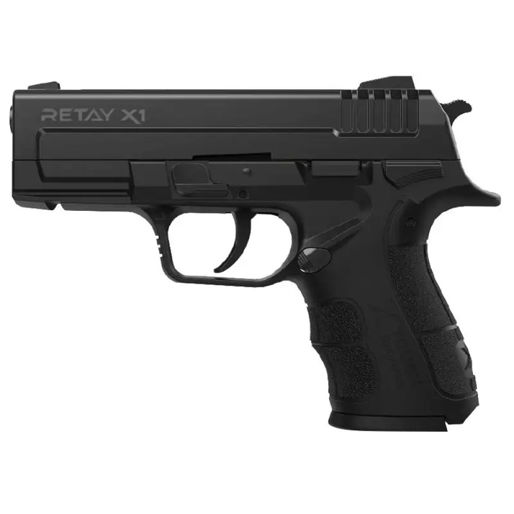 Пистолет стартовый Retay X1 кал. 9 мм. Цвет - black.