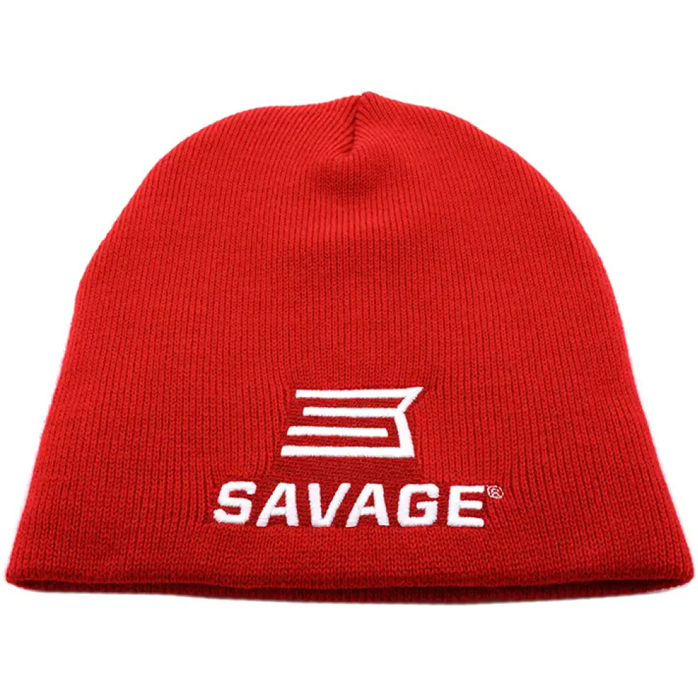 Шапка Savage Beanie hat вязаная ц:красный