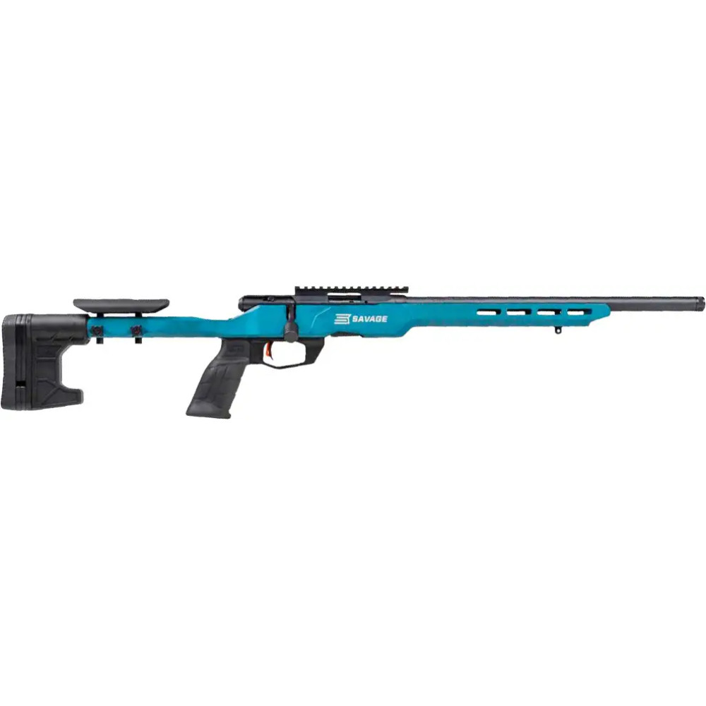 Гвинтівка малокаліберна Savage B22 Precision Titanium Blue 18