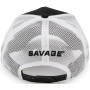Кепка Savage Trucker hat W/WHITE Savage logo Белый/черный