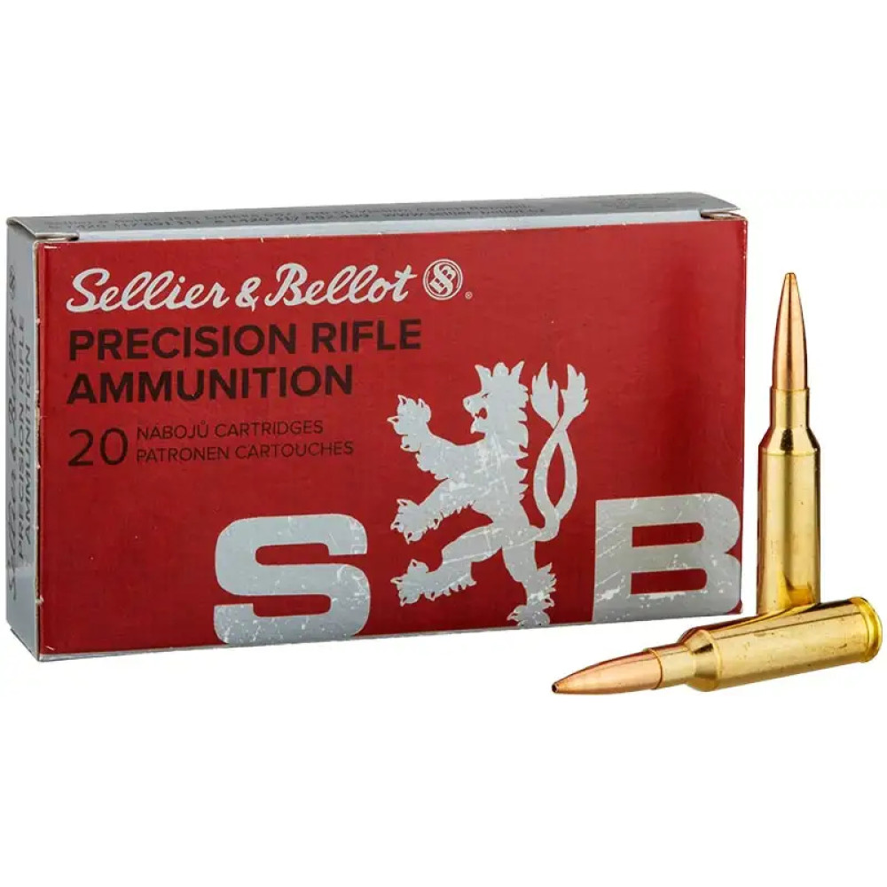 Патрон Sellier & Bellot OTM (HPBT) кал. 6.5 Creedmoor куля HPBT маса 9.2 г/ 142 гр