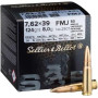 Патрон Sellier & Bellot кал. 7,62x39 куля FMJ маса 8,0 г/ 124 гр