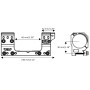 Моноблок Spuhr SP-4001C. d-34 мм. Medium. Picatinny