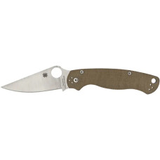 Нож Spyderco Para Military 2 Brown Micarta CPM Cru-Wear