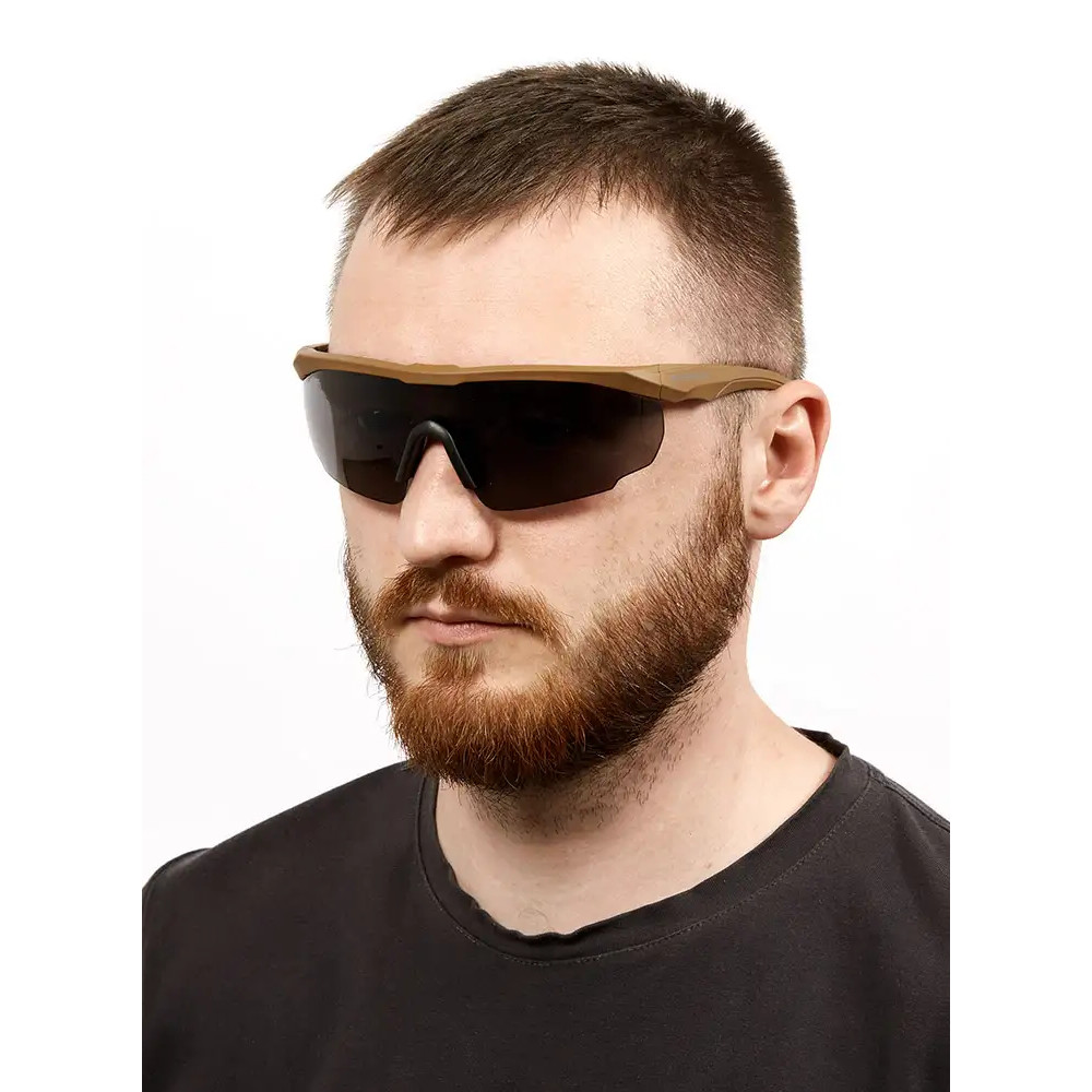 Очки баллистические Swiss Eye Blackhawk Black