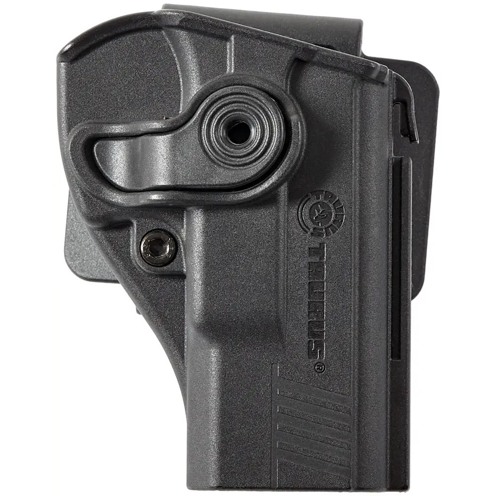 Кобура для Taurus PT24/7 PRO/PT800. Кріплення на ремінь. Матеріал - пластик. Колір - чорний