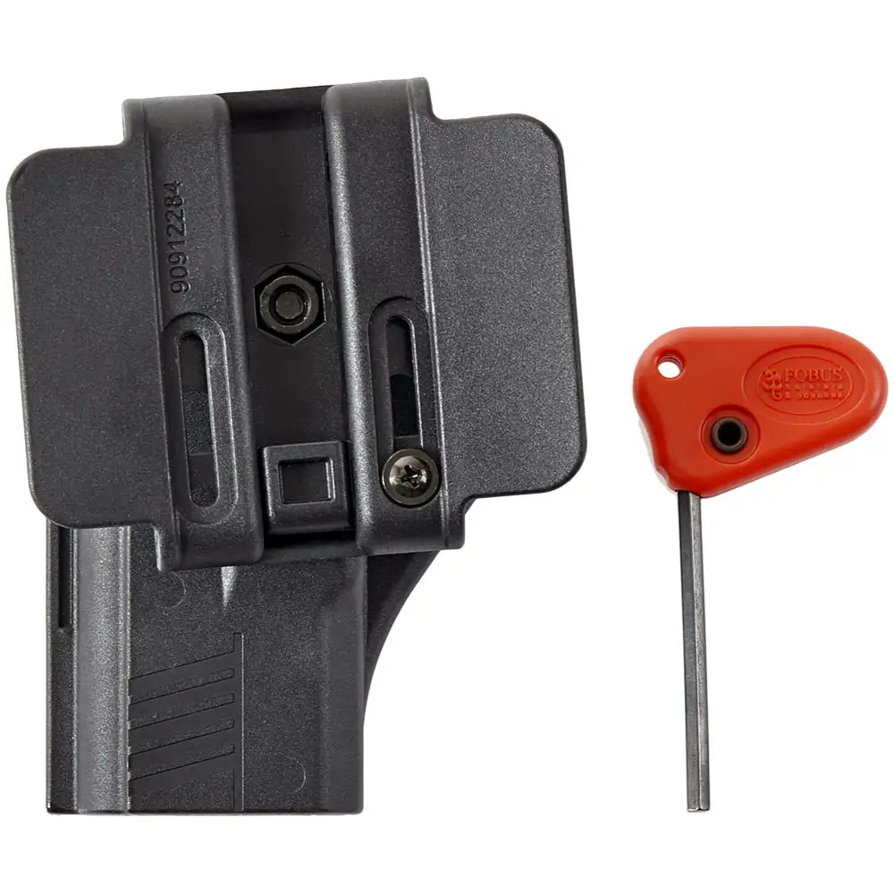 Кобура для Taurus PT24/7 PRO/PT800. Кріплення на ремінь. Матеріал - пластик. Колір - чорний