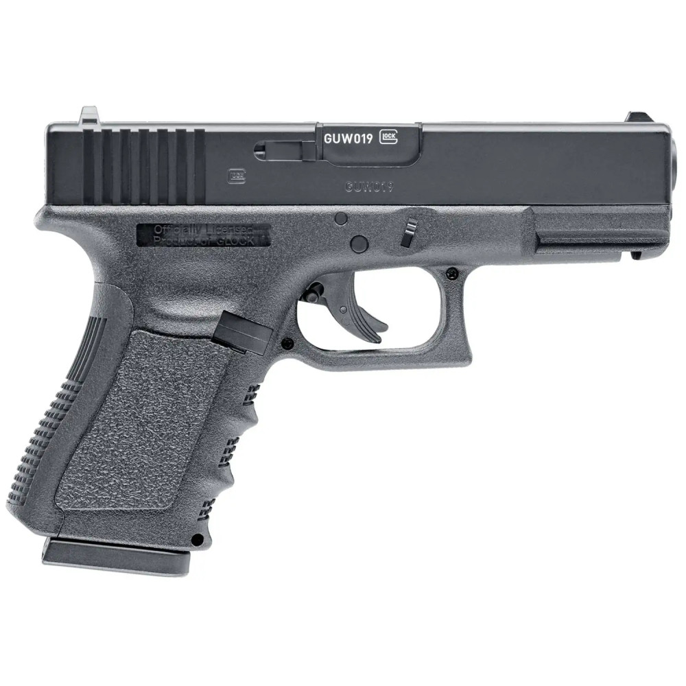 Пістолет страйкбольний Umarex Glock 19 СО2 кал. 6 мм ВВ