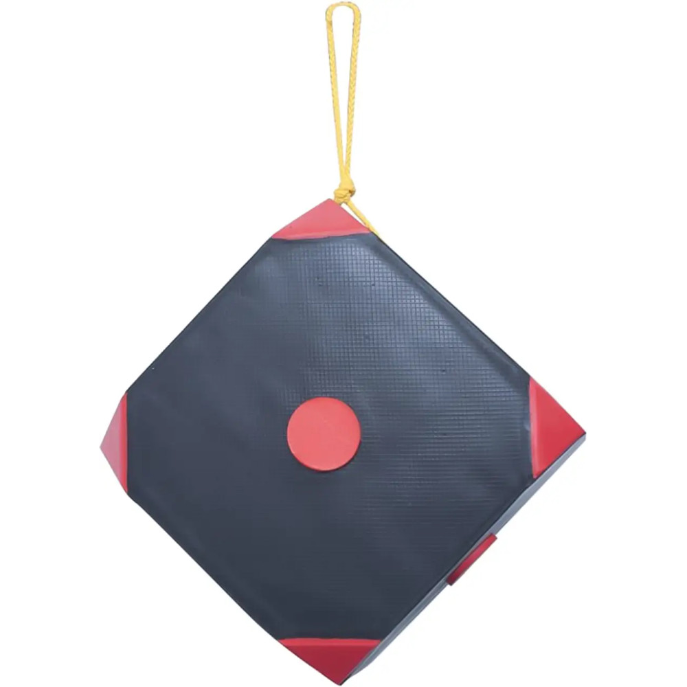 Мішень для стрільби Yate Cube Polimix 4. 30x30x30 см. 40 lbs Black / Red