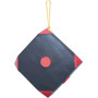 Мішень для стрільби Yate Cube Polimix 4. 30x30x30 см. 40 lbs Black / Red