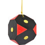 Мішень для стрільби Yate Cube Polimix 6. 30x30x30 см. 40 lbs Black / Red