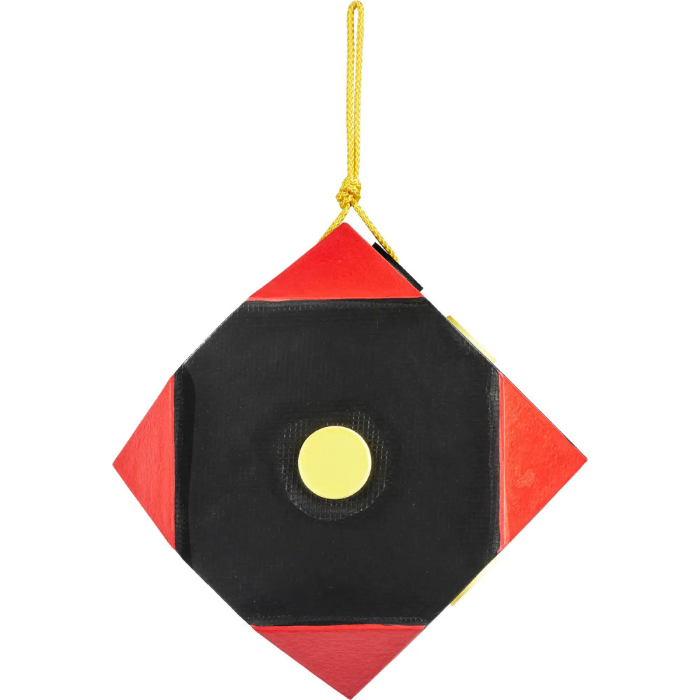 Мішень для стрільби Yate Cube Polimix 6. 30x30x30 см. 40 lbs Black / Red